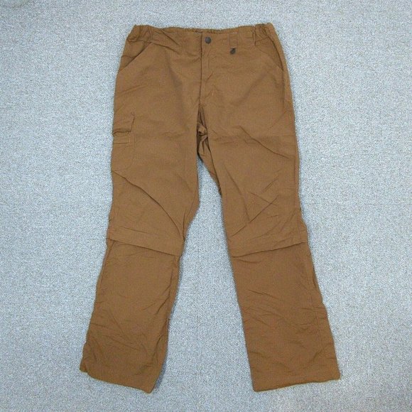 REI Convertible Cargo Pants Womens 12 Quick Dry Zip Off Shorts Sun Protection - Picture 1 of 12